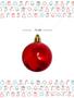 Imagem de Bola de Natal 40 Unidades Decoradas 5cm Mista Glitter Luxo