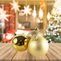 Imagem de Bola de Natal 4cm Enfeite Natalino Decoração Árvore de Natal