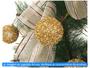 Imagem de Bola de Natal Dourada com Glitter NATAL045M