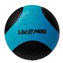 Imagem de Bola de Peso Medicine 6kg Profissional Azul Turquesa com Preto  Liveup Sports 