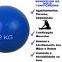 Imagem de Bola De Peso Tonificadora Sandball Funcional Toning 2Kg
