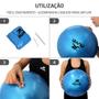 Imagem de Bola de Pilates Ginástica Toning Ball Yoga Overball 25 Cm Treino Academia Exercício Fisioterapia