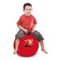 Imagem de Bola de Saltar Pula Pula Infantil Inflável De Brinquedo 35cm - Vermelho