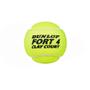Imagem de Bola de Tênis Dunlop Fort Clay Court Pack c/ 2 Tubos (8 Bolas)