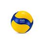 Imagem de Bola de Vôlei Mikasa V200W - A Original dos Campeonatos! Microfibra Amarelo e Azul!