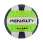 Imagem de Bola De Volei Penalty Soft X Verde e Azul Marinho - Penalty
