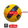 Imagem de Bola de vôlei rainha tech Fusion 3.5 amarela e azul