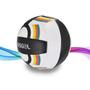Imagem de Bola De Voleibol Preto E Branco Tamanho Oficial Quadra/Praia