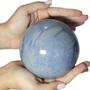 Imagem de Bola / esfera quartzo azul (tamanho extra)
