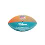 Imagem de Bola Futebol Americano Wilson NFL Team Tailgate Jr Miami Dolphins Junior Jogos Treinos Leve