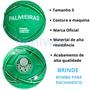 Imagem de Bola Futebol Palmeiras Verde Campo Society Original Oficial N5