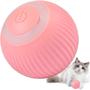 Imagem de Bola Giratoria Inteligente Gato Pet Felino Bateria Recarregavel USB Bolinha Smart Brinquedo Anti Estress Animal de Estimaçao Portatil