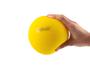 Imagem de Bola GYMNIC diametro 16 cm cor amarela iniciação esportiva 