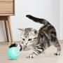 Imagem de Bola Inteligente Giratoria Gato Pet Felino Usb Bateria Recarregavel Animal de Estimaçao Brinquedo Luz Bolinha Anti Estress Smart Relaxante