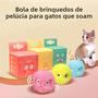 Imagem de Bola Interativa Inteligente com Catnip para Gatos e Gatinhos