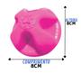 Imagem de Bola Maciça Furacão Pet Super Ball Rosa 80 Mm