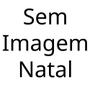 Imagem de Bola natalina decorada vermelho 15cm florarte