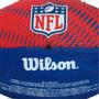 Imagem de Bola Oficial Wilson Futebol Americano Buffalo Bills NFL Super Grip Vermelho Azul