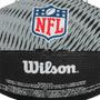 Imagem de Bola Oficial Wilson Futebol Americano Raiders Super Grip Cinza Preto