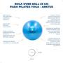 Imagem de Bola Overball 25cm para Pilates e Yoga - Arktus