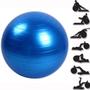 Imagem de Bola para Pilates exercícios suporta até 150kg Cor Azul GT351-BL - Lorben