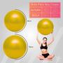 Imagem de Bola Pilates Ginástica 75cm Amarelo Yoga Fisioterapia Fitness Academia Alongamento Exercícios 200kg AntiBurst