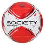 Imagem de Bola Society Penalty S11 R2 XXIV Branco/Vermelho