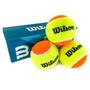 Imagem de Bola Tênis e Beach Tennis Wilson Tour Premier - Estágio 2 - C/ 3 Bolas