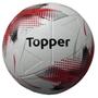 Imagem de Bola Topper Slick Campo Oficial Unissex - Branco e Vermelho