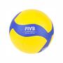 Imagem de Bola Voleibol Mikasa Modelo V370W Padrão FIVB Vôlei Jogo Quadra Amador Treino Oficial em Couro