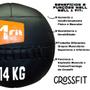 Imagem de Bola Wall Ball Peso Resistência 14kg Funcional 1 Fit