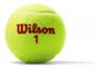 Imagem de Bola Wilson Us Open Tênis Junior Estágio 3 Kids Tubo C/3 UN