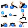 Imagem de Bola Yoga Pilates Fitness Suíça 75cm-L com Bomba CBR01071