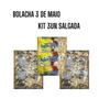 Imagem de Bolacha 3 de maio salgada pct 350g - kit com 3