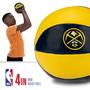 Imagem de Bolas de basquete de brinquedo Franklin Sports NBA Denver Nuggets, pacote com 2