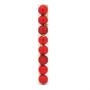 Imagem de Bolas Lisa Fosca Enfeite Árvore Natal Vermelho 5cm 8PÇS