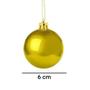 Imagem de Bolas Para Árvore de Natal Vermelha e Dourada Kit c/ 9 Bolas