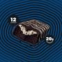 Imagem de BOLD COOKIES BLACK (Caixa 12 unid.) - BOLD SNACKS