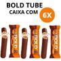 Imagem de Bold Tube Barrinha Proteica Bold Bar 30g Kit com 6 Unidades - Paçoca