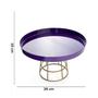 Imagem de Boleira Com Suporte de Metal Com Base Roxo - D'Rossi