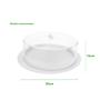 Boleira Confeitaria Decoração Porta Bolo Doces Decoração Cozinha Com Tampa Acrílica Transparente - Plastutti Imagem de Boleira Confeitaria Decoração Porta Bolo Doces Decoração Cozinha Com Tampa Acrílica Transparente