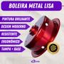 Imagem de Boleira Porta Bolos N20 Decorada Bolinha - Feita de Metal Resistente e Brilhante - 27cm - Disponível em Vermelho, Rosa Claro, Rosa Escuro, Branco, Preto - Perfeita para Exibir seus Bolos na Mesa da Cozinha com Estilo