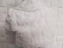Imagem de Bolero Pele Branco Batizado Bebê Menina 3 Anos