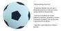 Imagem de Bolinha Bola Pet De Borracha com espuma Pet Atóxica para cães de Pequeno Porte e Filhotes - Basquete e Futebol