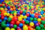 Imagem de Bolinha De Piscina Para Piscina De Bolinhas Caixa Com 200 Unidades Coloridas Cores Vivas