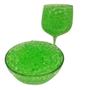 Imagem de Bolinhas de gel orbeez Verdes Cresce na água Orbis decoração Vaso Plantas Kit 2.000