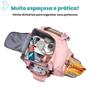 Imagem de Bolsa Academia Esportiva Mala Viagem Mochila Transversal Fitness Treino Feminina Masculina Unissex