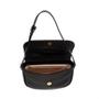 Imagem de Bolsa Baguete Couro Floater Preto