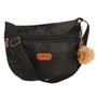 Imagem de Bolsa bolsinha Feminina Pequena Tiracolo alça Transversal regulável Nylon impermeável shoulder bag casual passeio trabalho dia a dia porta celular