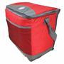 Imagem de Bolsa Caixa Térmica 24 Litros SoftCooler Com Alça Unitermi Isolante Térmico 8mm 39 Latas Vermelho